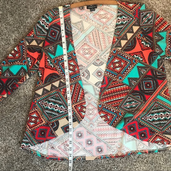 Claudia Ev Colorful Cover Up Size Petite Small - Picture 6 of 7